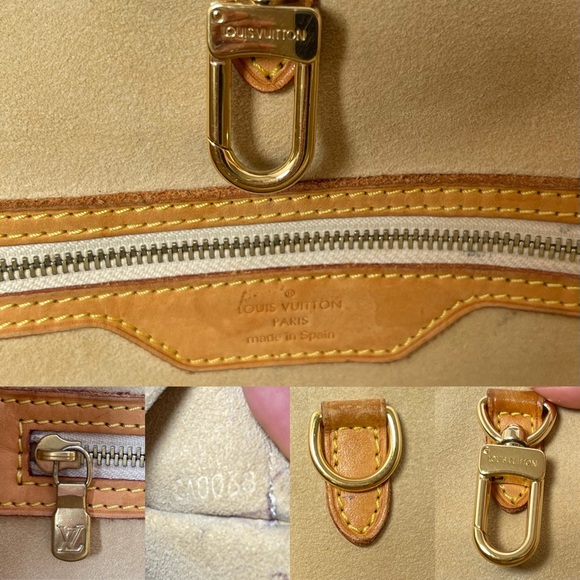 Louis Vuitton Damier Azur Hampstead MM Bag tote Large blue - Picture 7 of 17